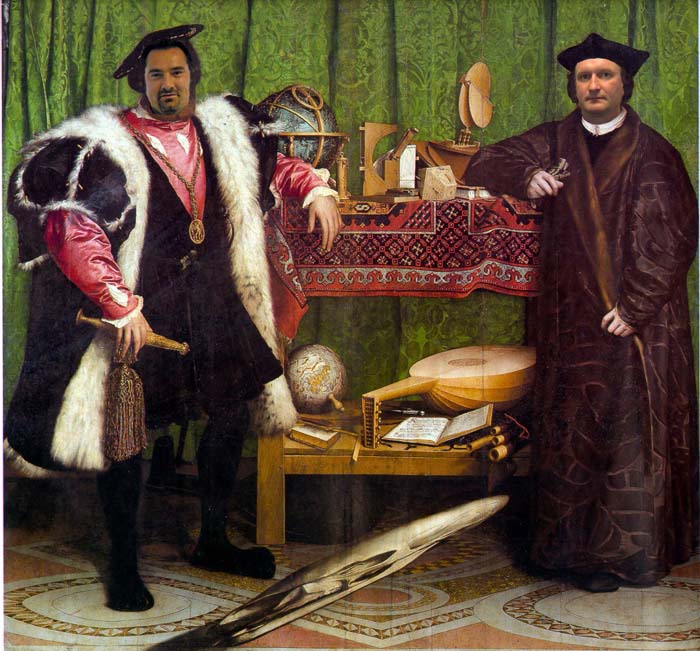 The Ambassadors by Hans Holbein The Younger